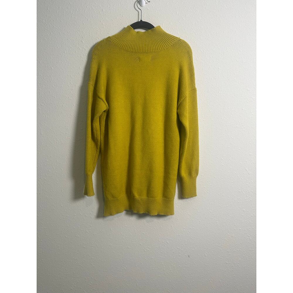 Anthropologie Maeve Crystal Tunic Sweater ribbed mock neckline XS - Picture 5 of 7